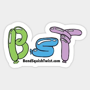 Bend Squish Twist! Sticker